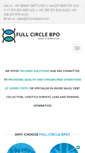 Mobile Screenshot of fullcirclebpo.com